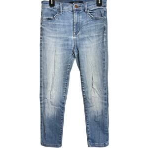 J Brand Skinny Jeans Size Women 27 Blue Denim Mid Rise Cotton Blend SMALL STAINS